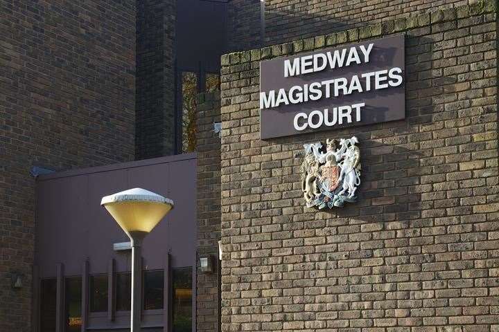 They appeared at Medway Magistrates’ Court