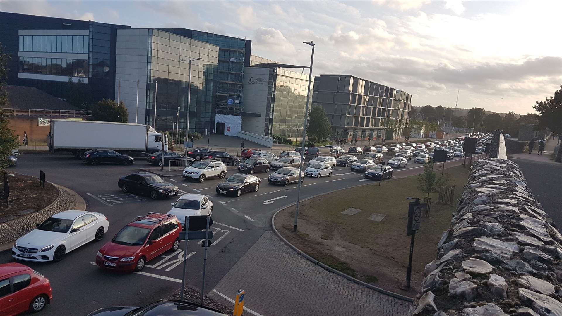 The new block will be off the ring-road among the existing student accommodation buildings