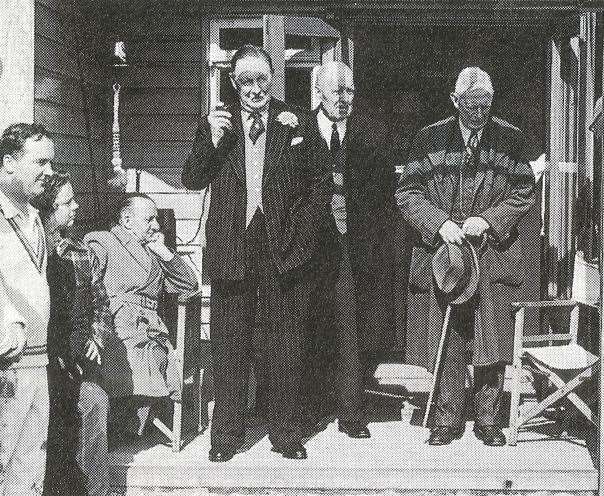 Lord Cornwallis opened the Bearsted Green pavilion in 1958