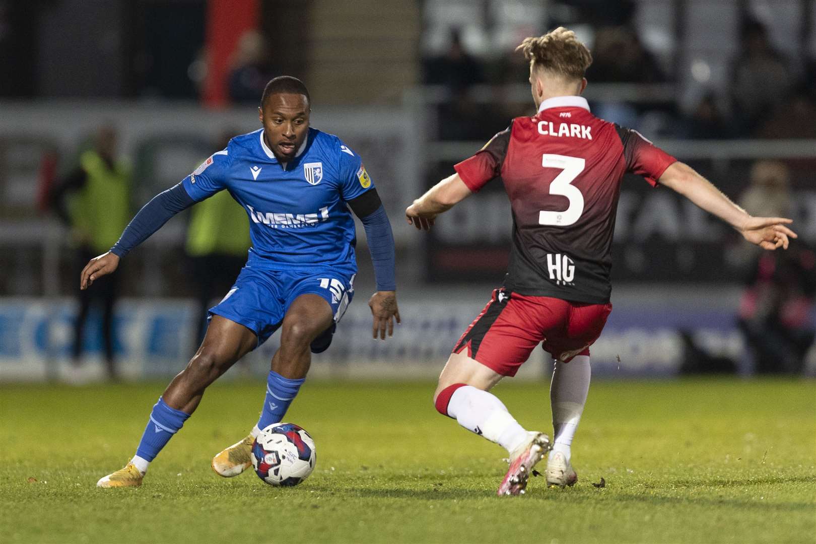 Callum Harriott is back in training after injury