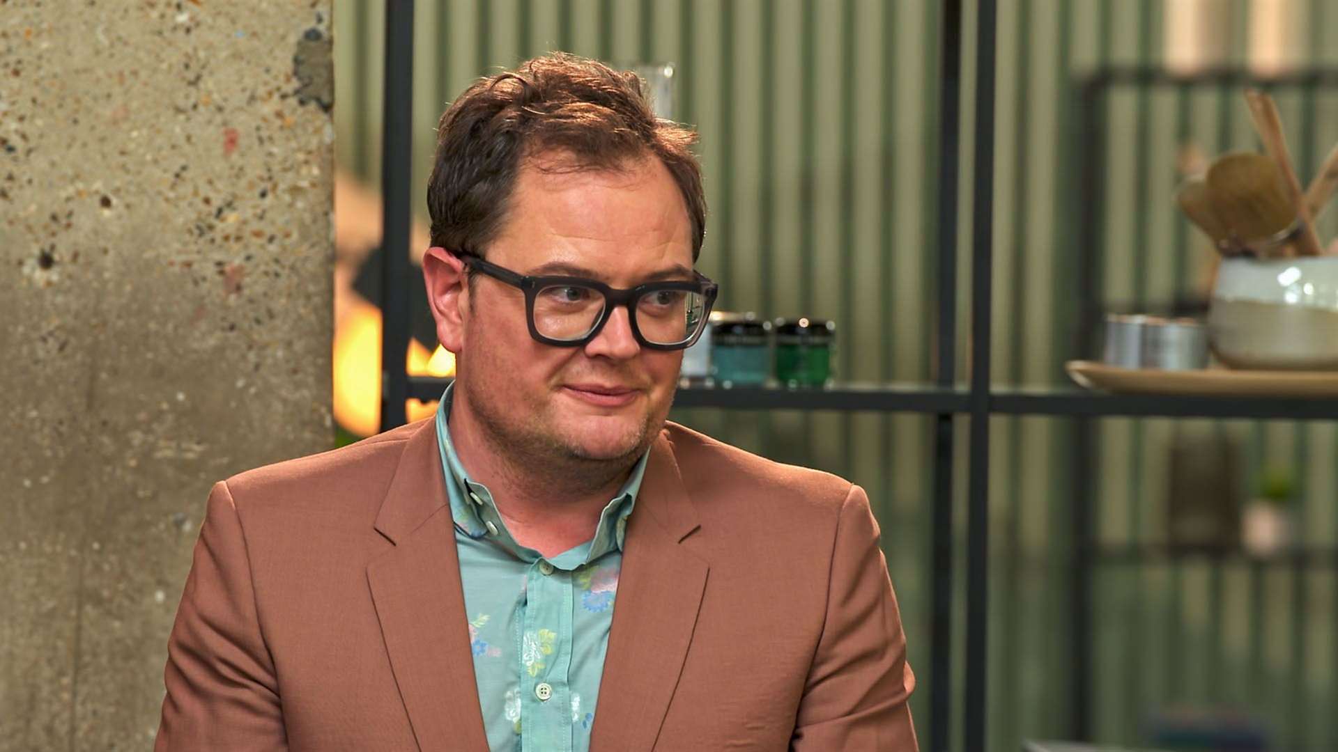 Alan Carr in Interior Design Masters in Tunbridge Wells: Picture: BBC/DSP part of Banijay UK