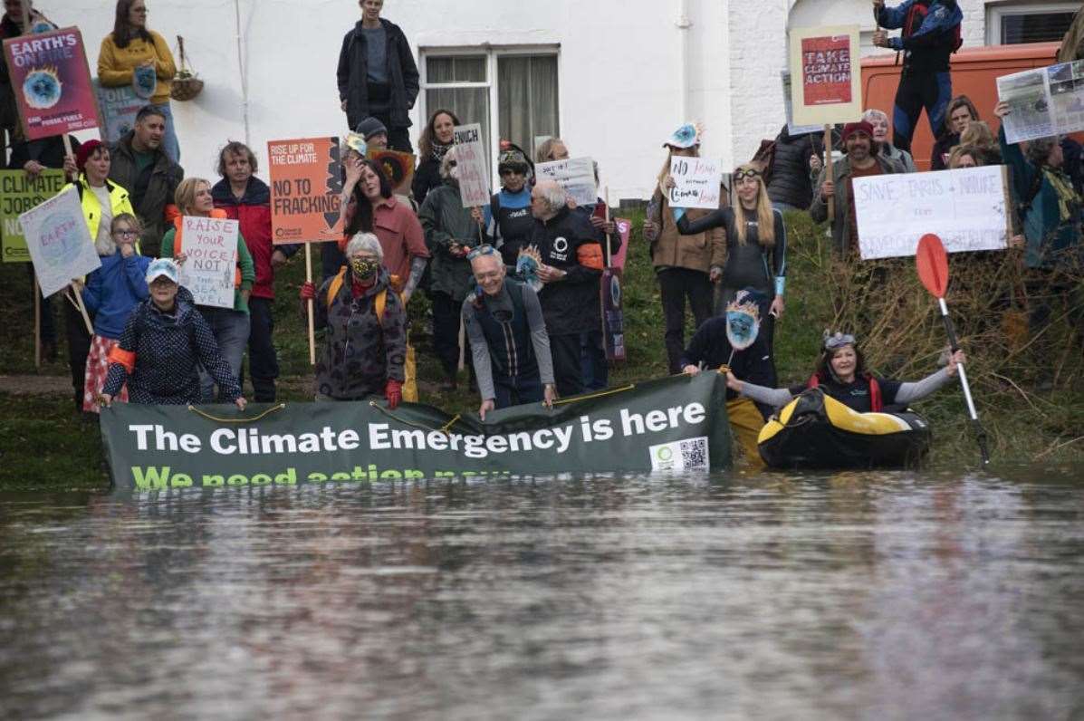 Faversham has suffered flooding in recent years. Picture: Swale FoE/Hope Fitzgerald