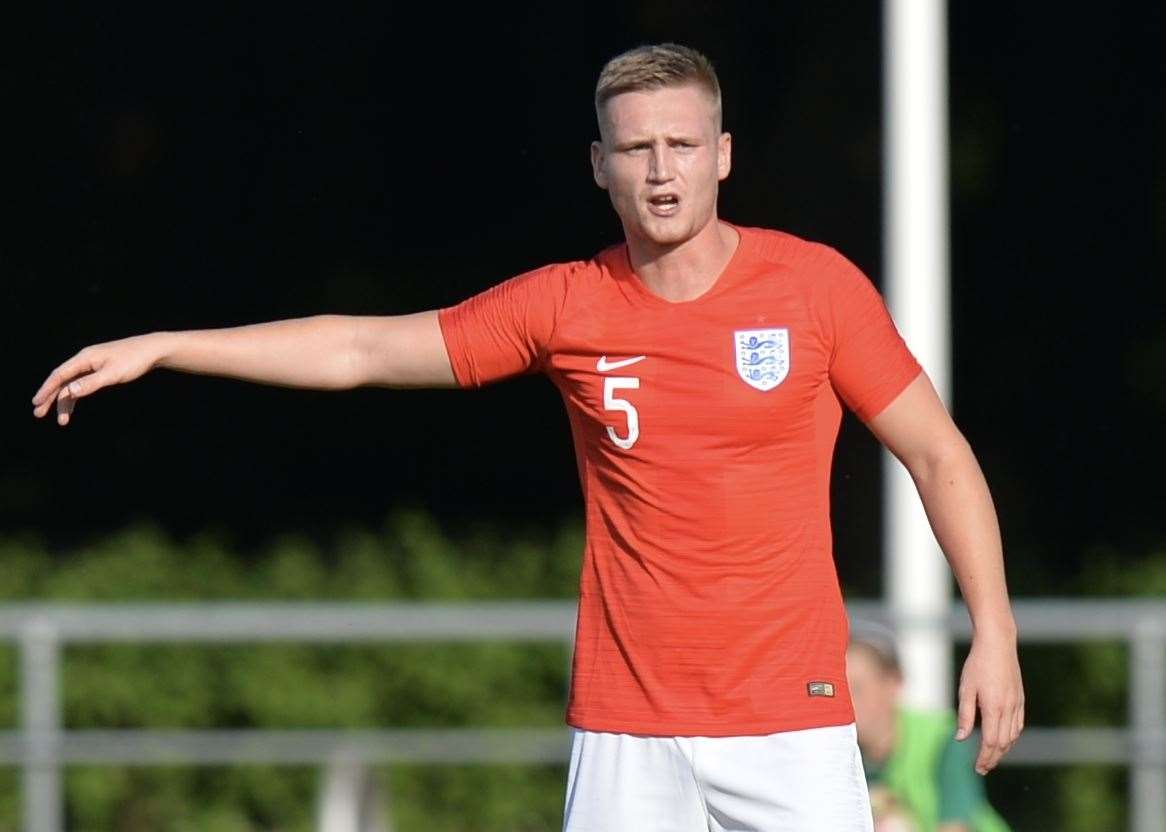 Mitchell Dickenson makes his point during England C debut Picture: David Loveday