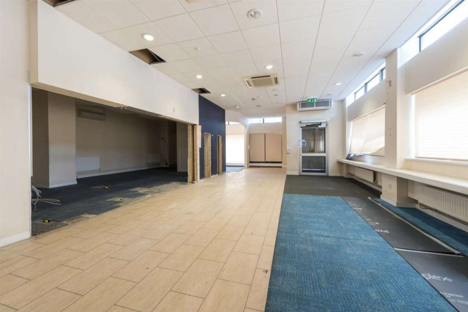 The ground floor retail area. Picture: Miles and Barr