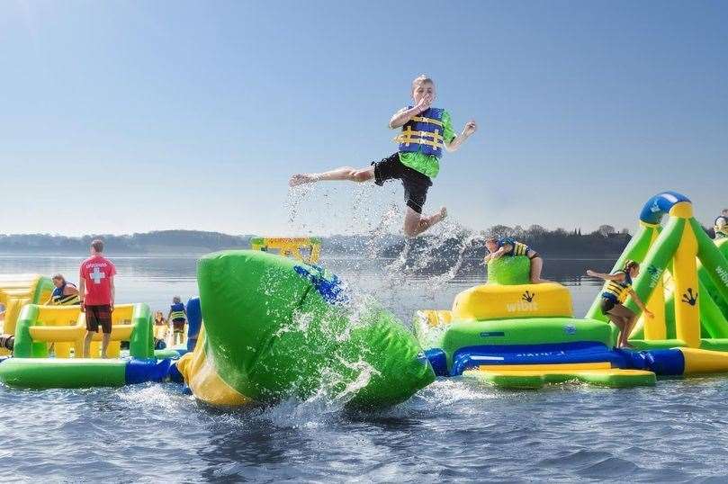 The Bewl Water Aqua Park will reopen