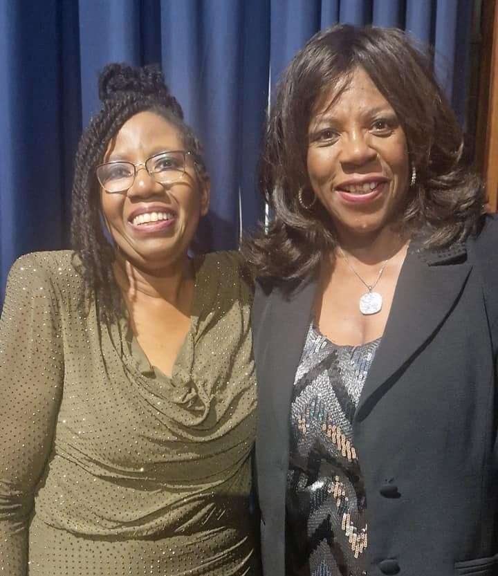 MACA chair Carol Stewart and Jaki Graham