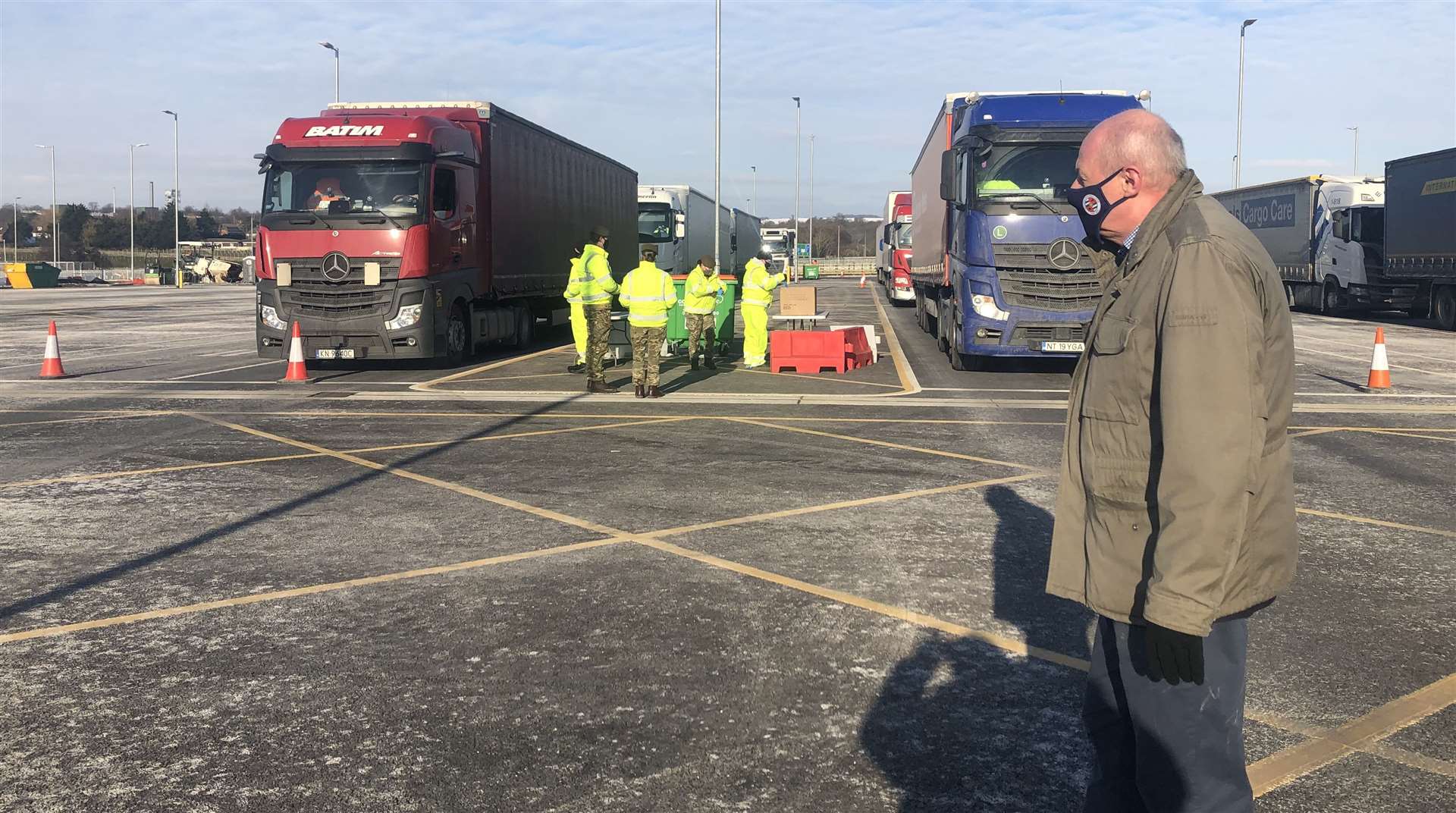 Damian Green MP has been closely following the situation at the facility amid numerous weather delays