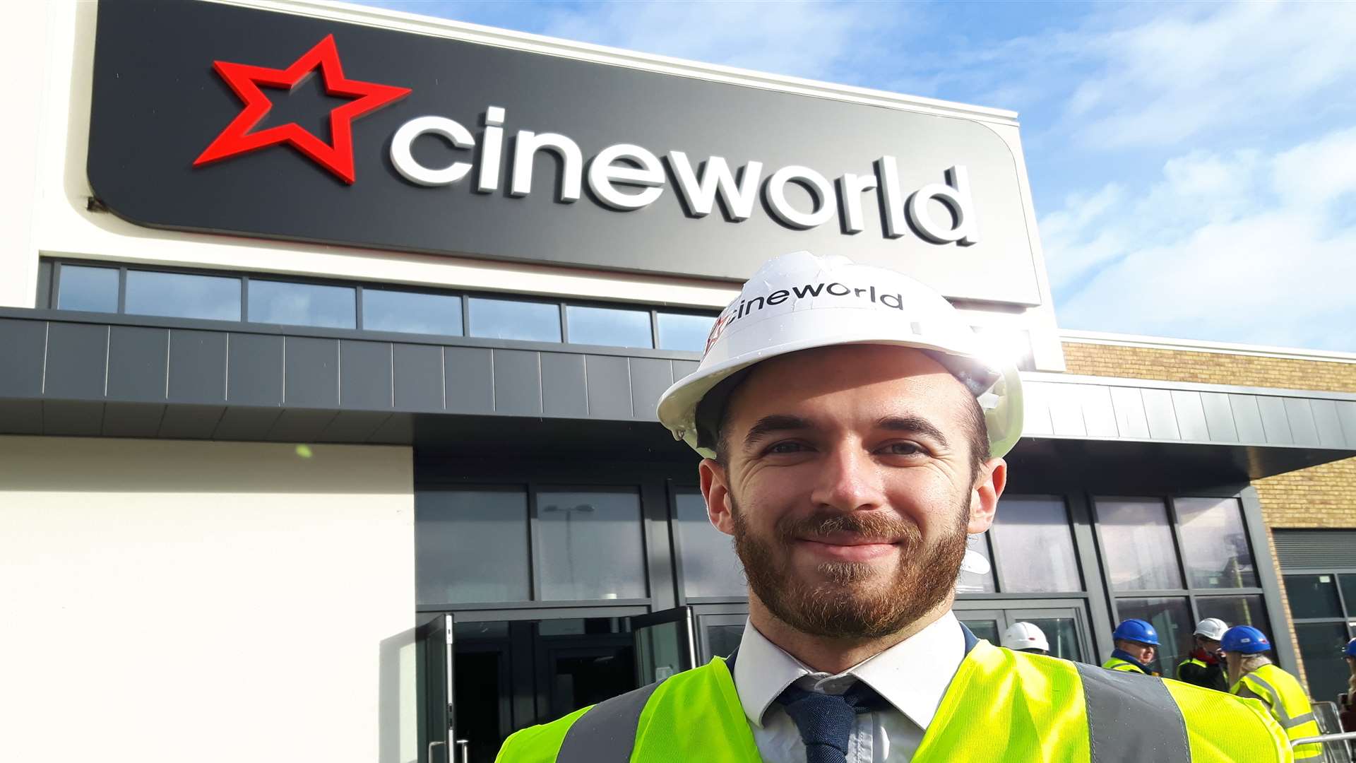 Cineworld general manager Luke Admans