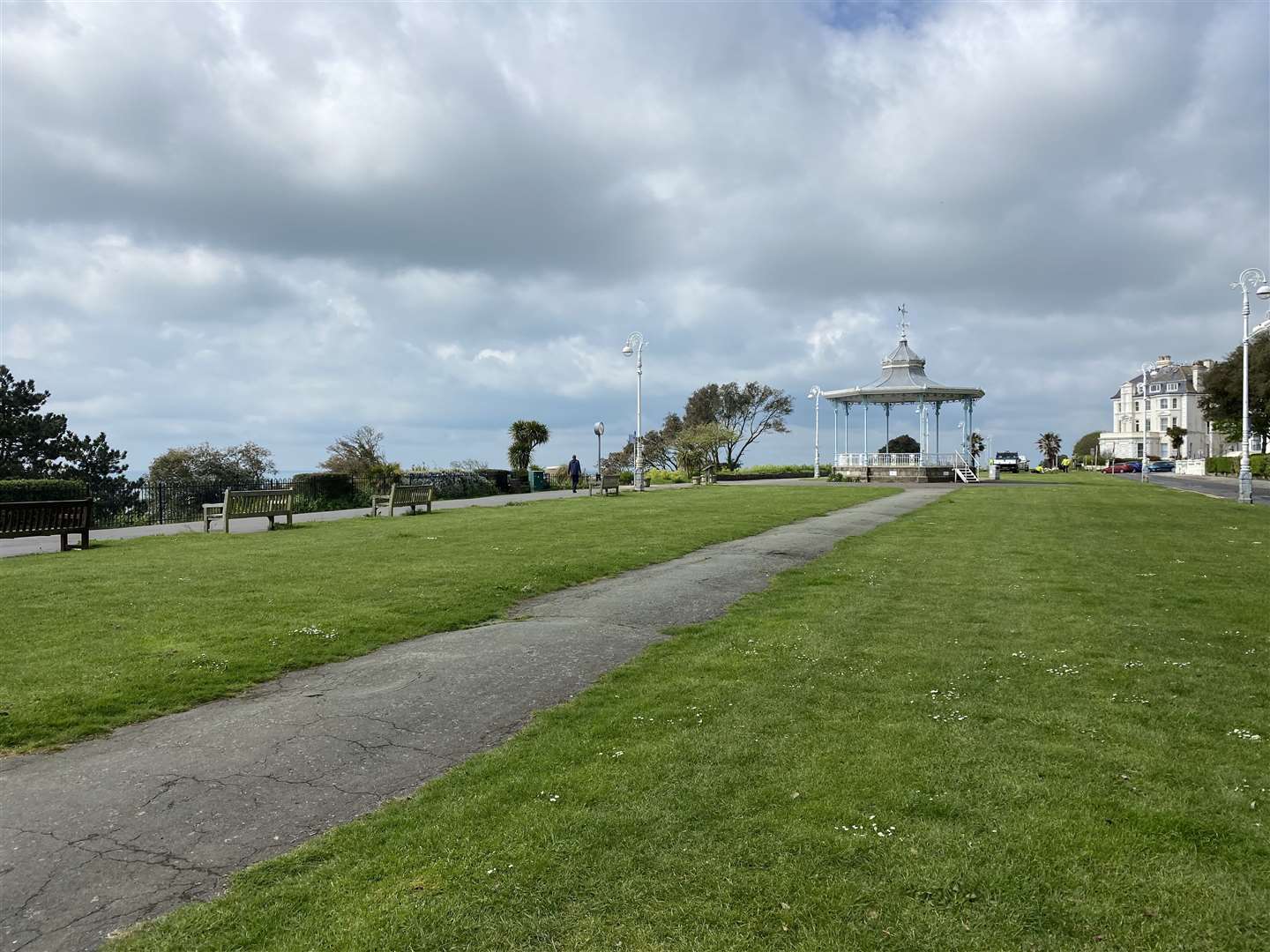 The Leas, in Folkestone, where police spotted Star handing items to known drug users. Stock image