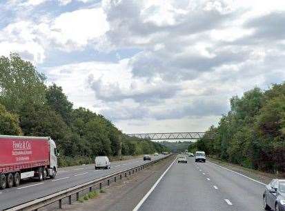 Part of the A21 is closed. Stock picture: Google Maps