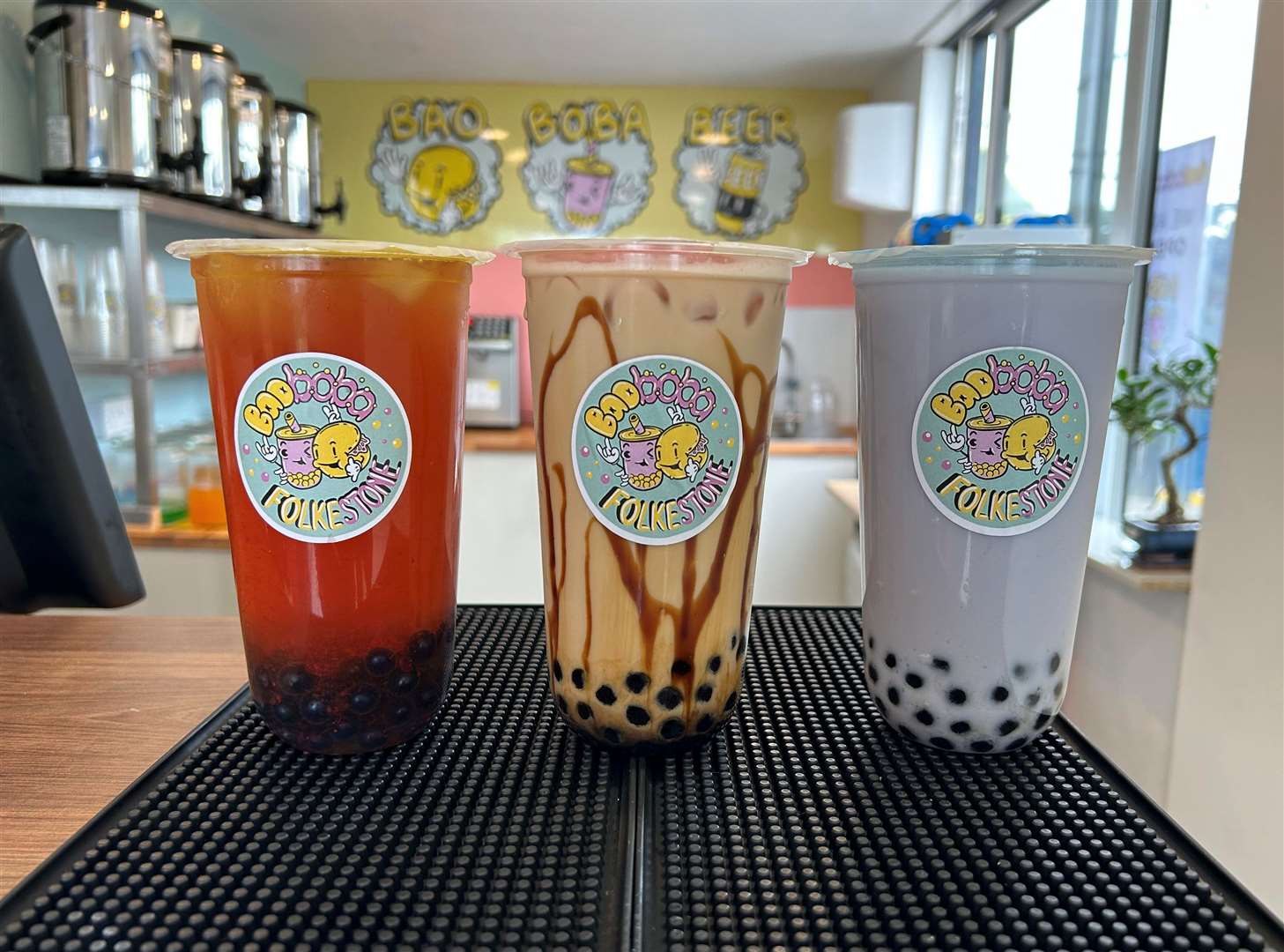 Customers can customise their bubble tea