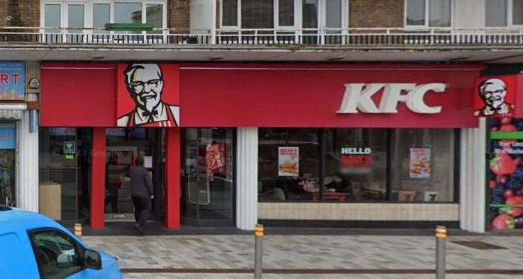 The KFC branch in Dover's Market Square shut after the franchise holders entered administration. Picture: Google