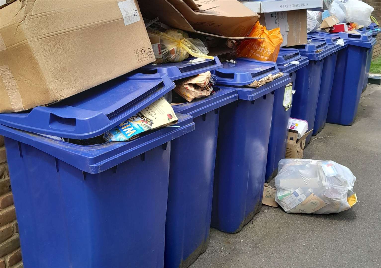 We need to think about our bins when we put them out in the wind. Picture: Stock photo