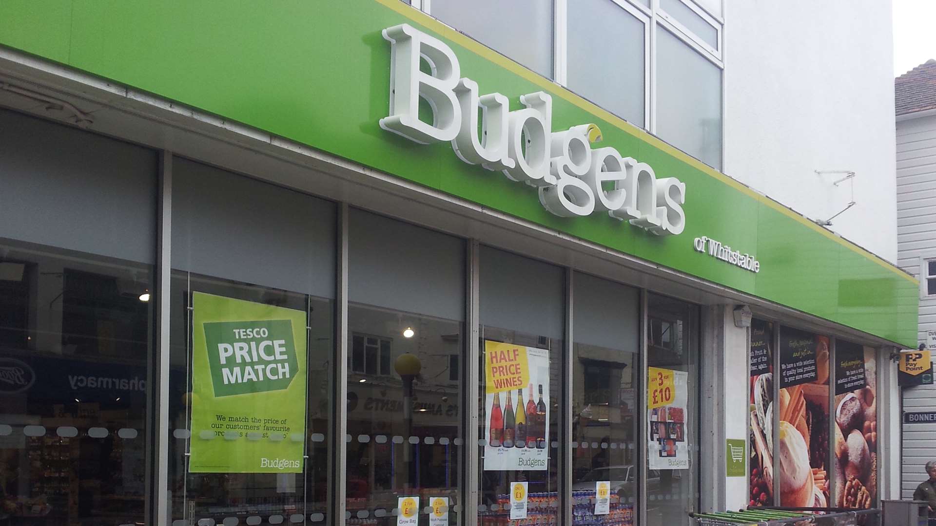 The Budgens supermarket in Whitstable High Street will become a Sainsbury's