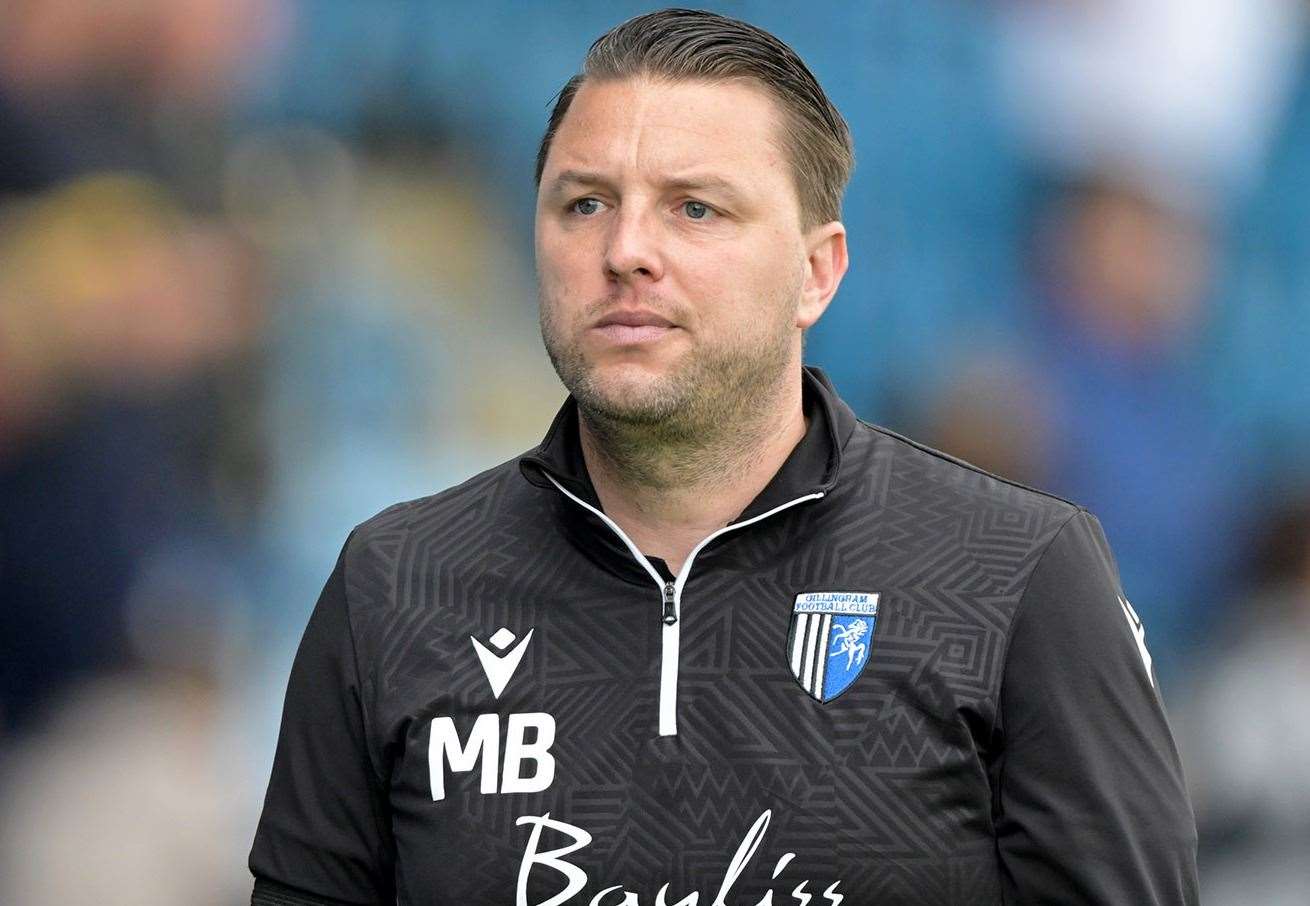 Gillingham manager Mark Bonner Picture: Keith Gillard