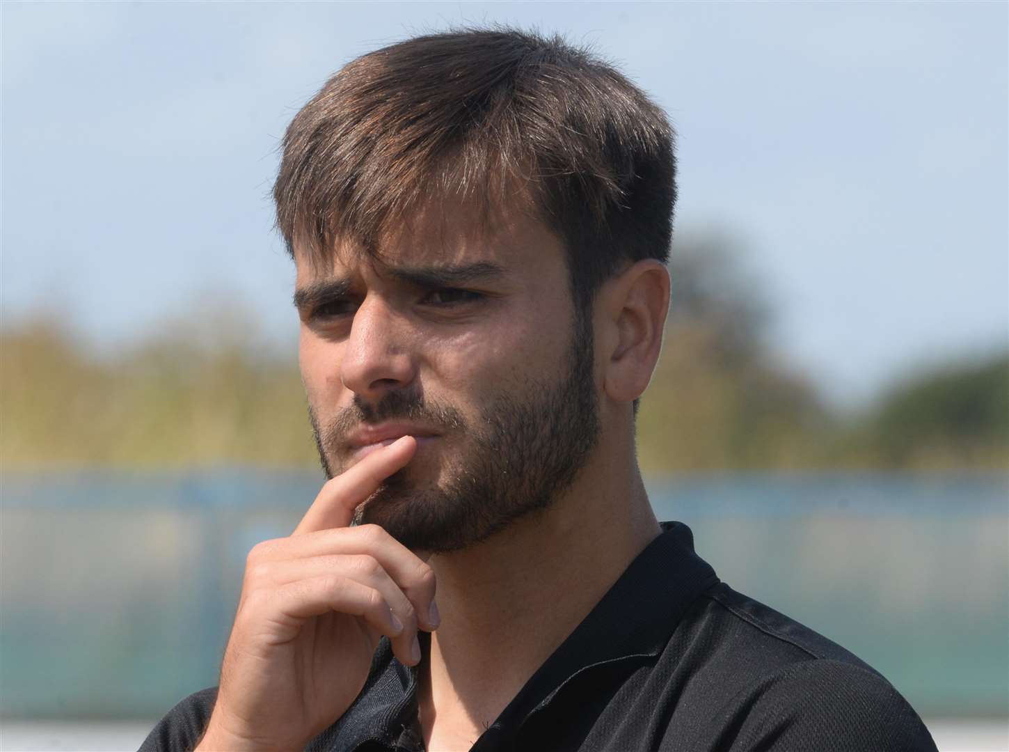 Sittingbourne manager Aslan Odev Picture: Chris Davey