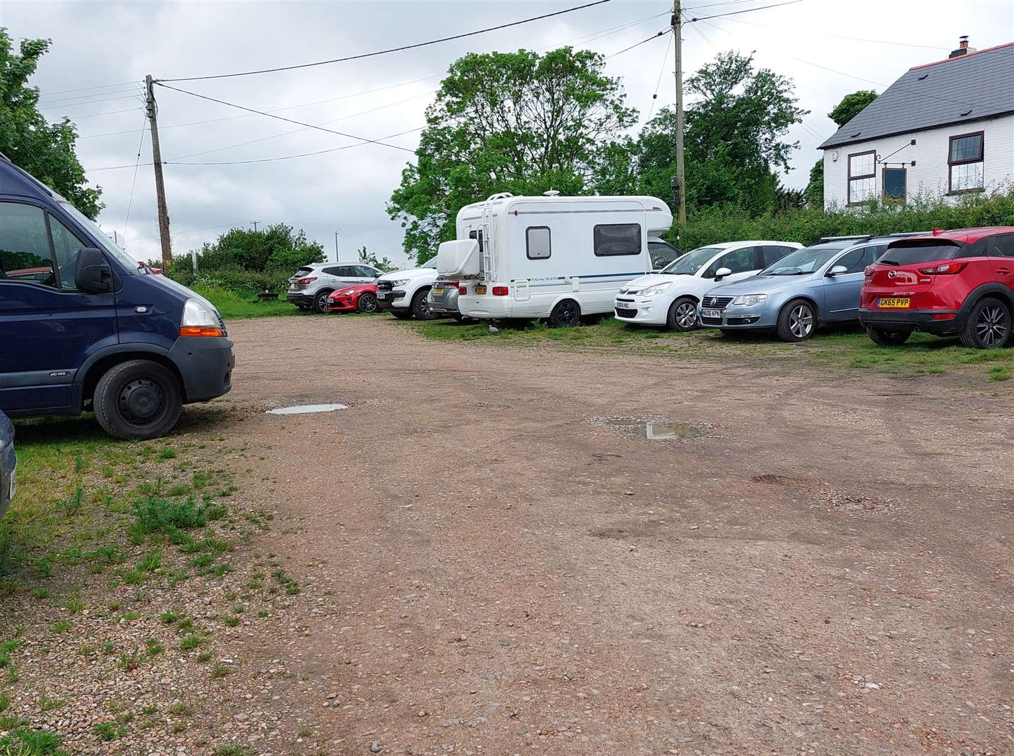 The homes were earmarked for the pub's car park in Church Lane