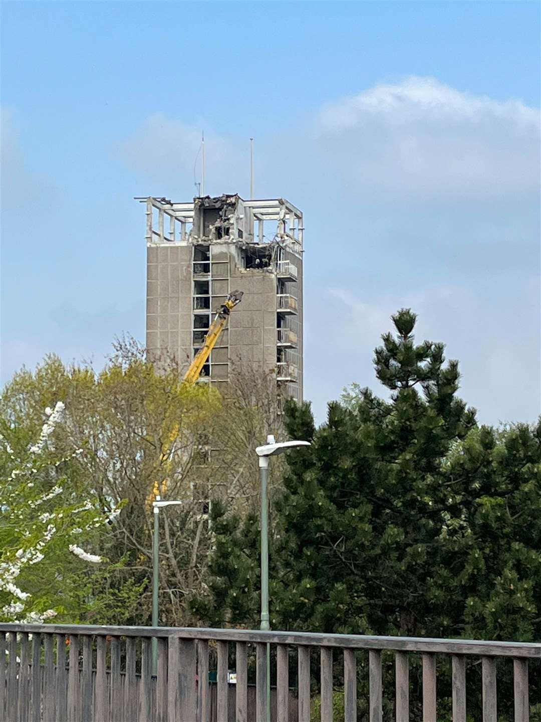 Springfield library in Maidstone is being knocked down near Ringlestone. Picture: Kay Adams Dennison