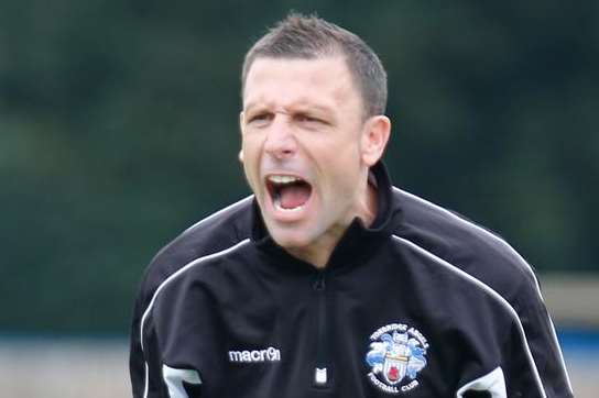 Tonbridge Angels boss Steve McKimm Picture: Matthew Walker