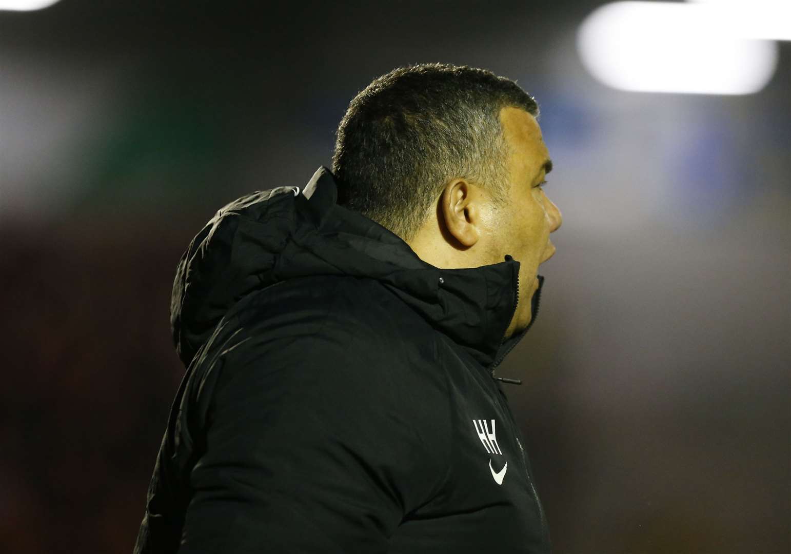 Maidstone head coach Hakan Hayrettin Picture: Andy Jones