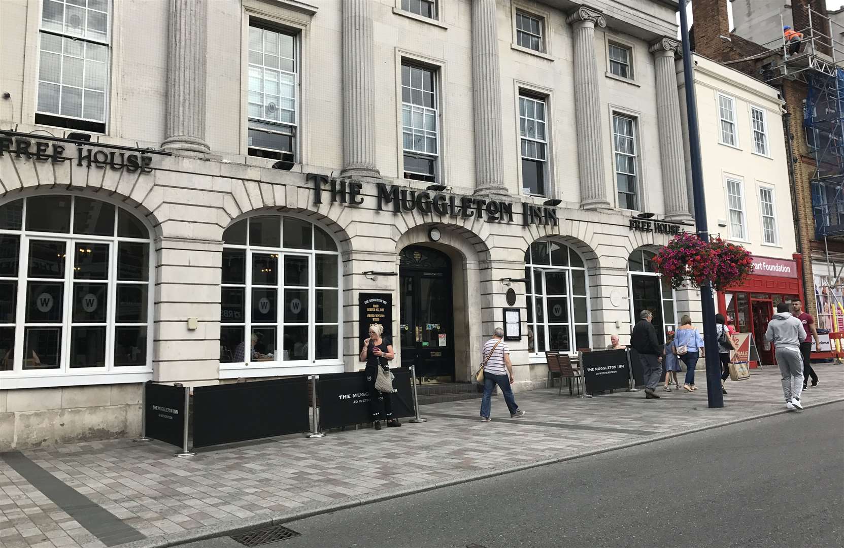 The Muggleton Inn in Maidstone High Street