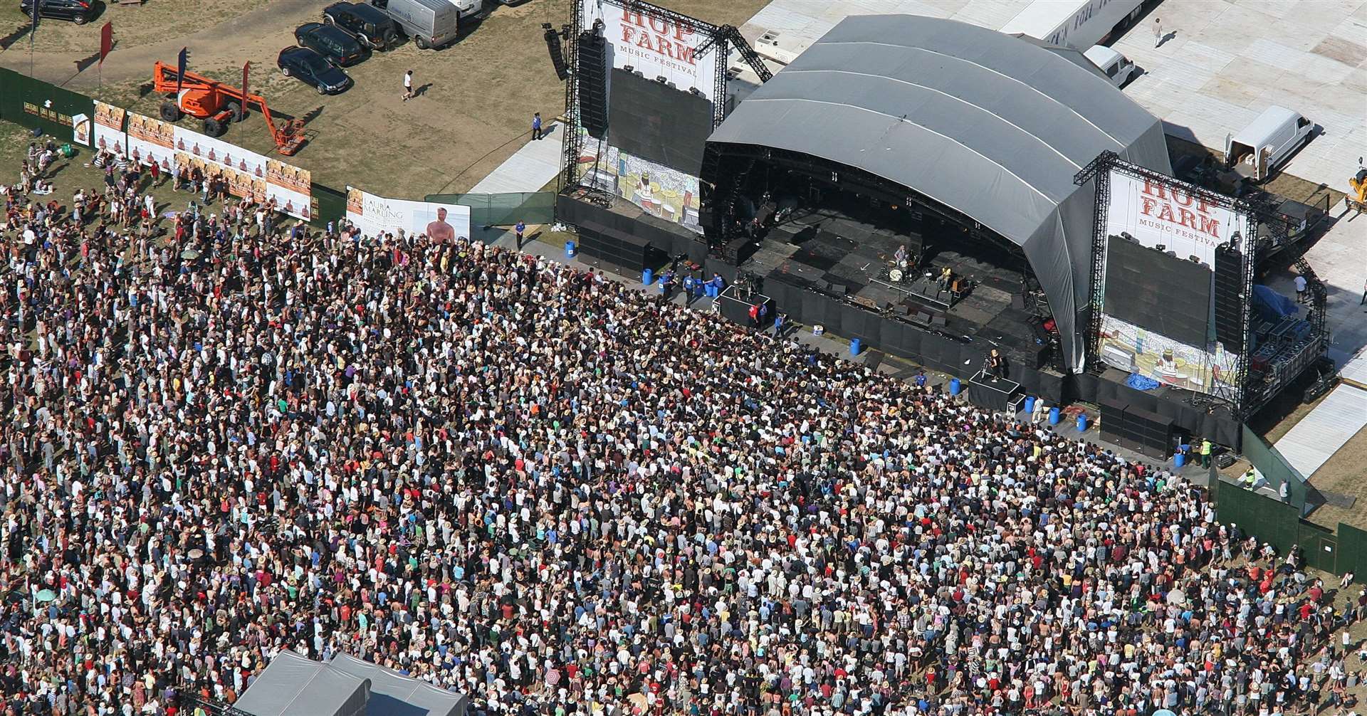 Large crowds are expected to make their way to The Hop Farm