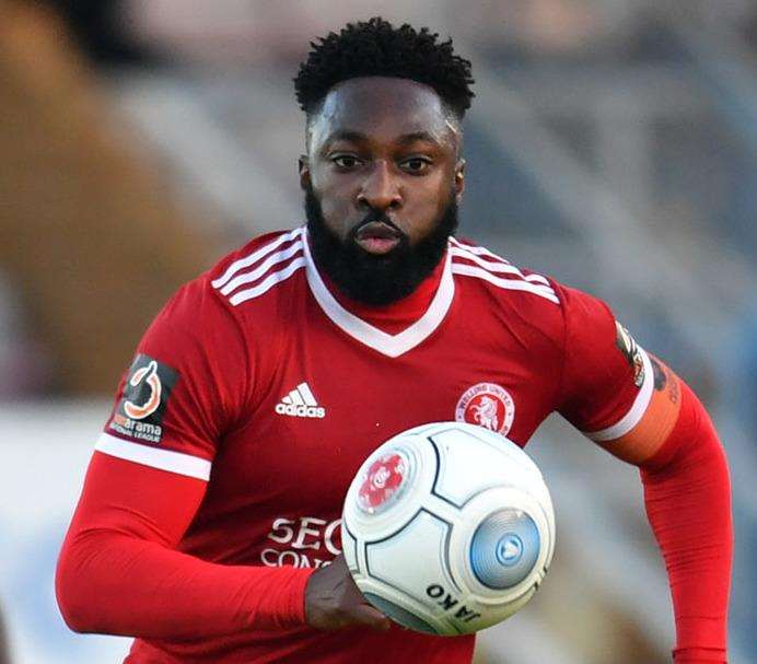 Welling captain David Ijaha. Picture: Keith Gillard