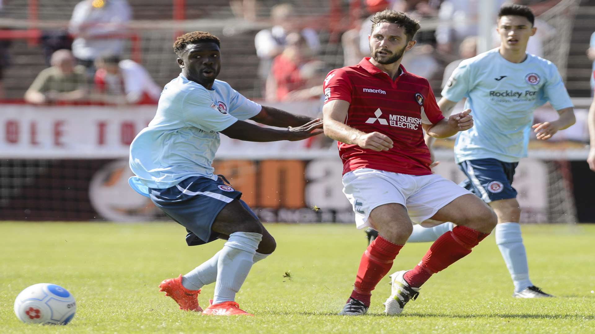 Dean Rance is in his fourth season with Ebbsfleet Picture: Andy Payton