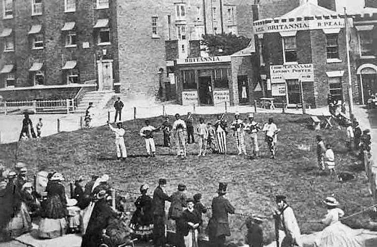 The Britannia, Margate pictured in 1900, showing its hexagonal shape. Picture: dover-kent.com