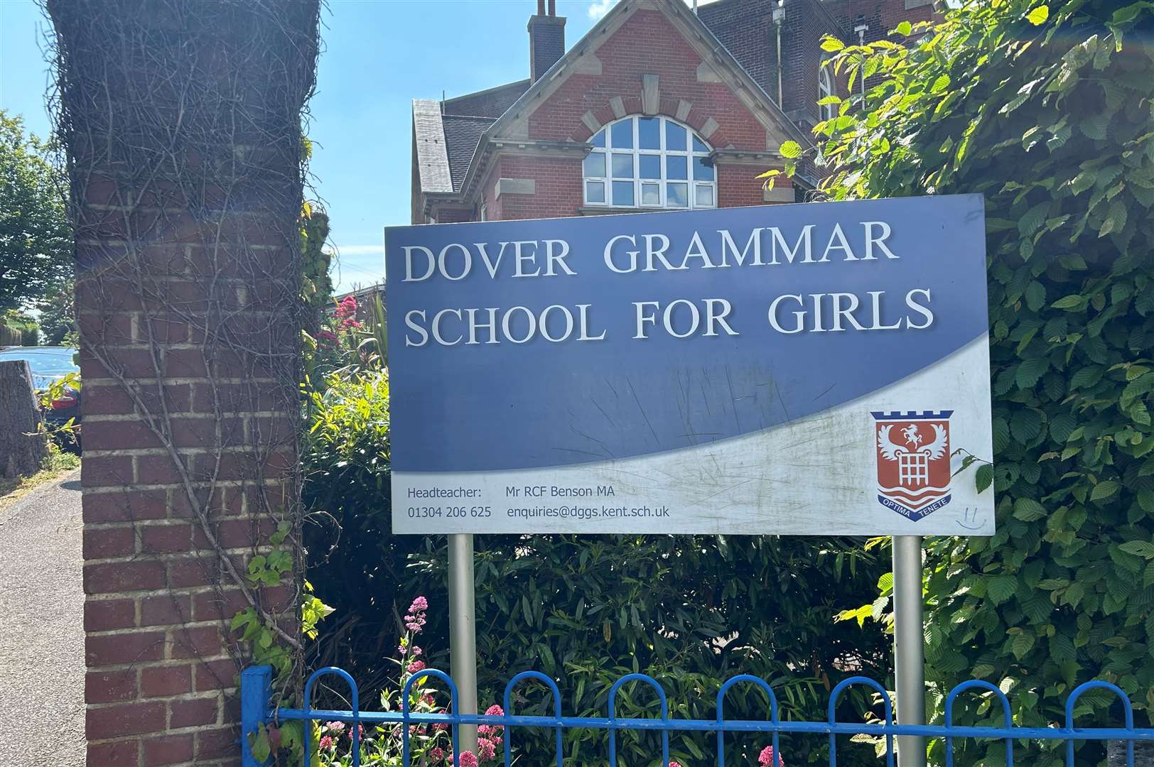 Dover Grammar School for Girls is based in Frith Road