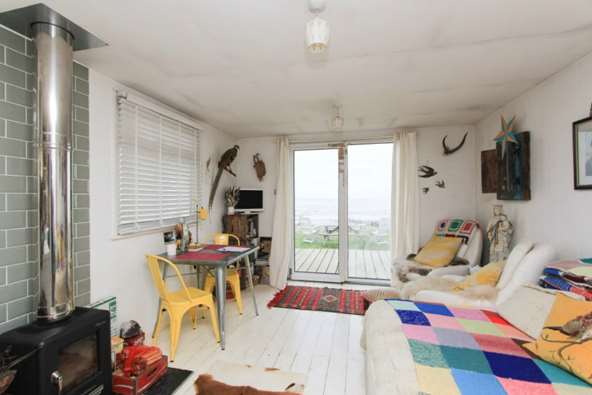 The beach hut in Faversham Road, Seasalter. Picture: Christopher Hodgson Estate Agents