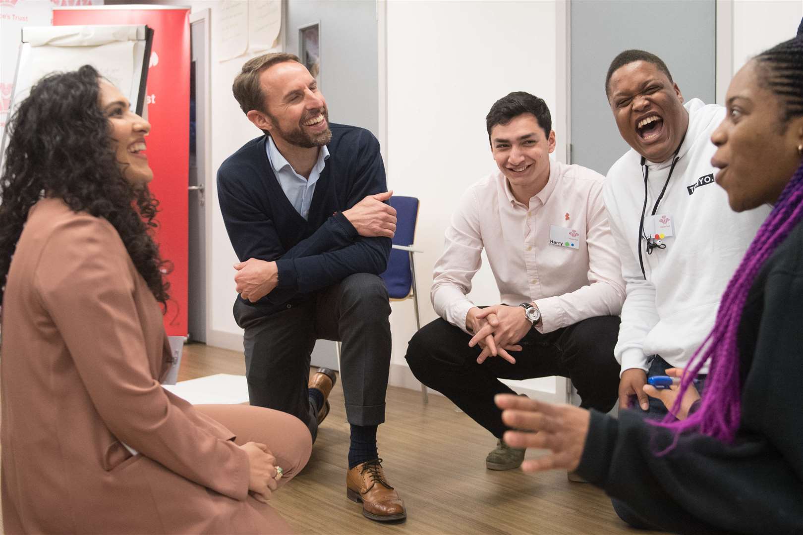 England manager Gareth Southgate during the Prince’s Trust Future Leaders campaign launch (Stefan Rousseau/PA)