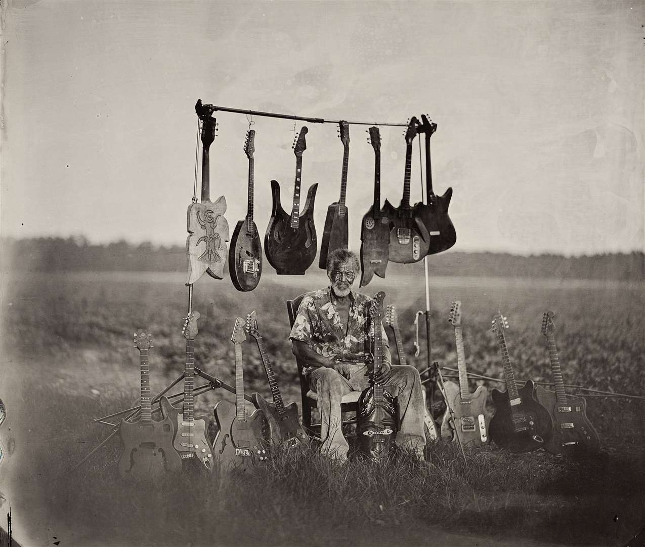 Freeman Vines & His Hanging Tree Guitars on show at Turner Contemporary Picture: Timothy Duffy