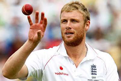 Cricket ace "Freddie'' Flintoff coming to Folkestone.