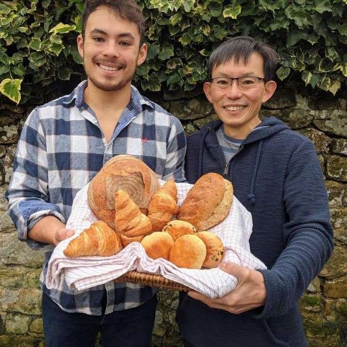 Father and son Terry and Edward Goh