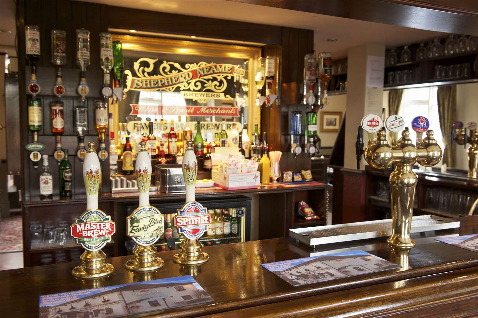 Inside the Tudor Rose, Chestnut Street, Sittingbourne. Picture: Andy Payton