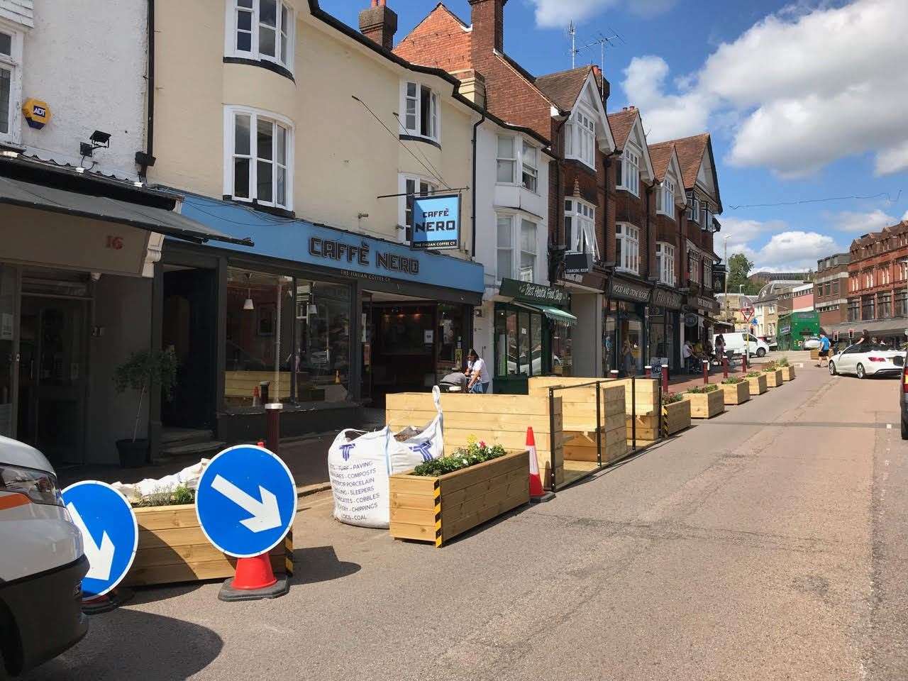 The High Street in Tunbridge Wells. Picture Jack Hay