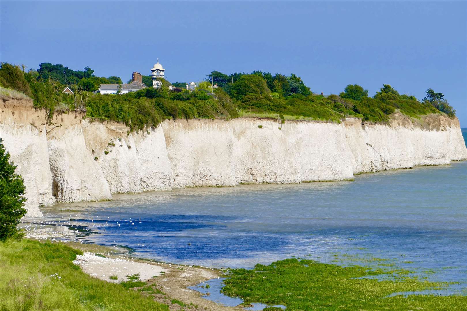 Pegwell Bay would have been one of the first places Vikings steps foot on in Kent and there is historical evidence of the brothers Hengist and Horsa landing nearby in 449AD. Picture: Brian Whitehead