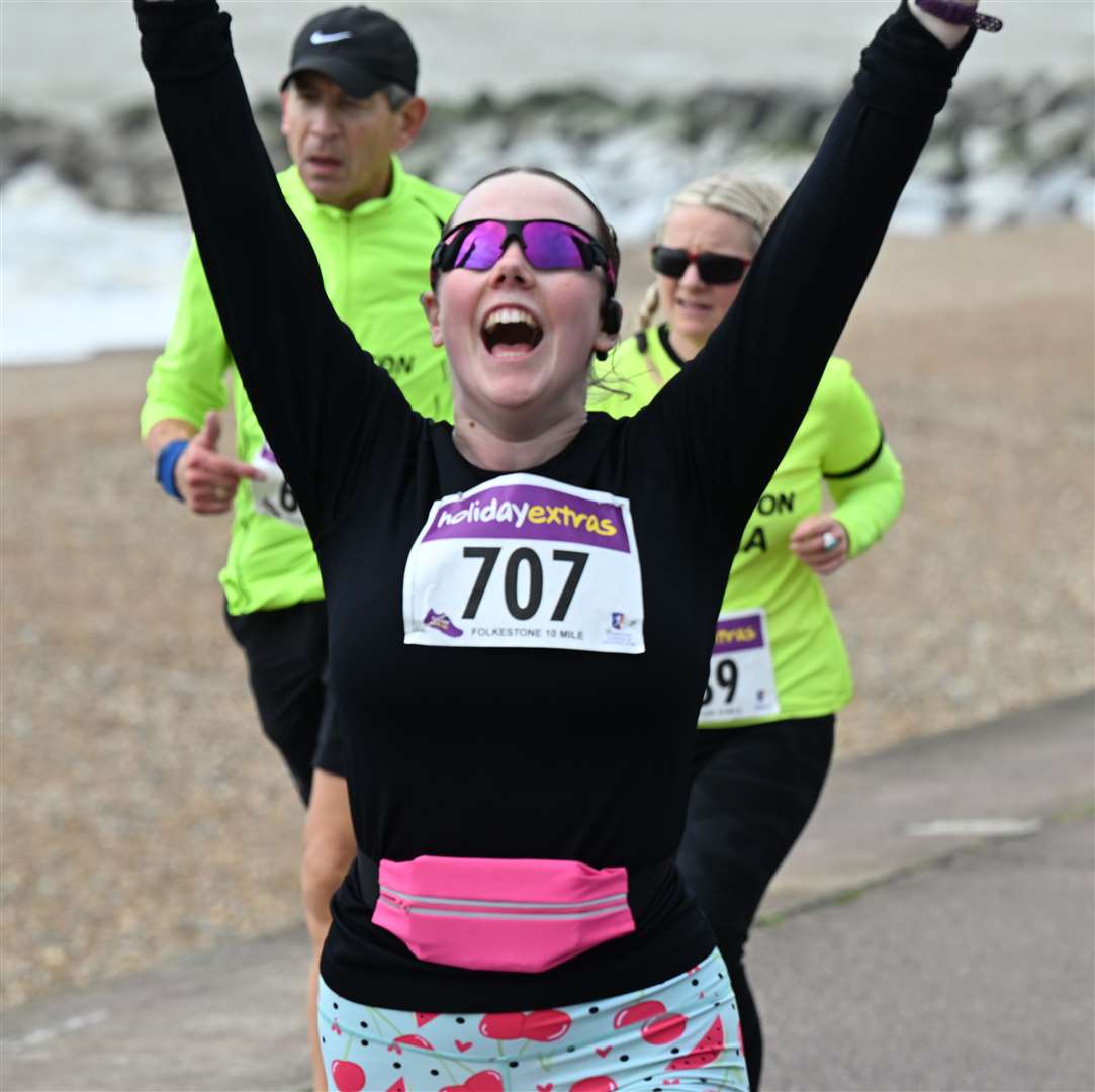 Ruby Stone is all smiles. Picture: Barry Goodwin