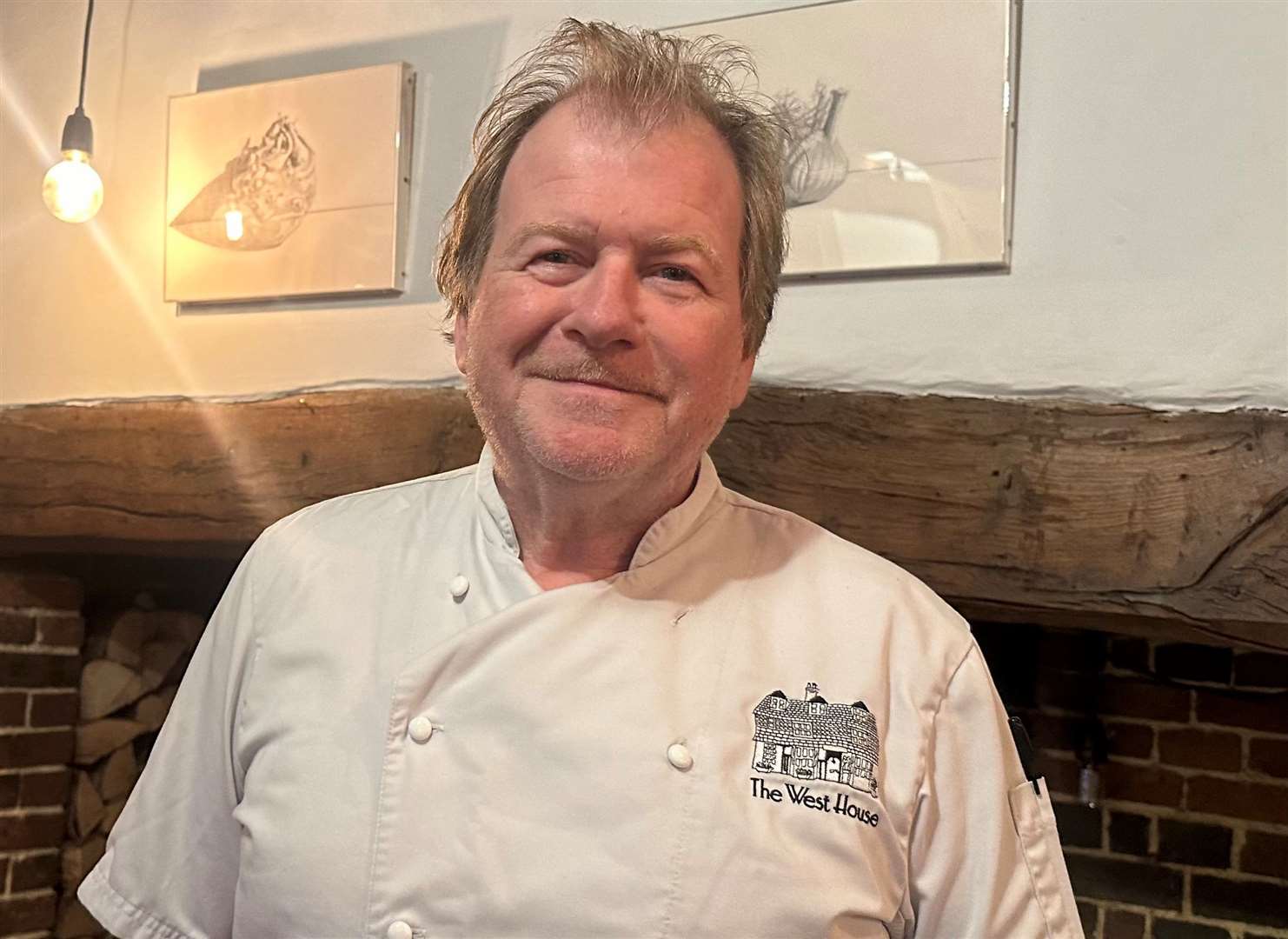 Graham Garrett is head chef at The West House in Biddenden, near Ashford