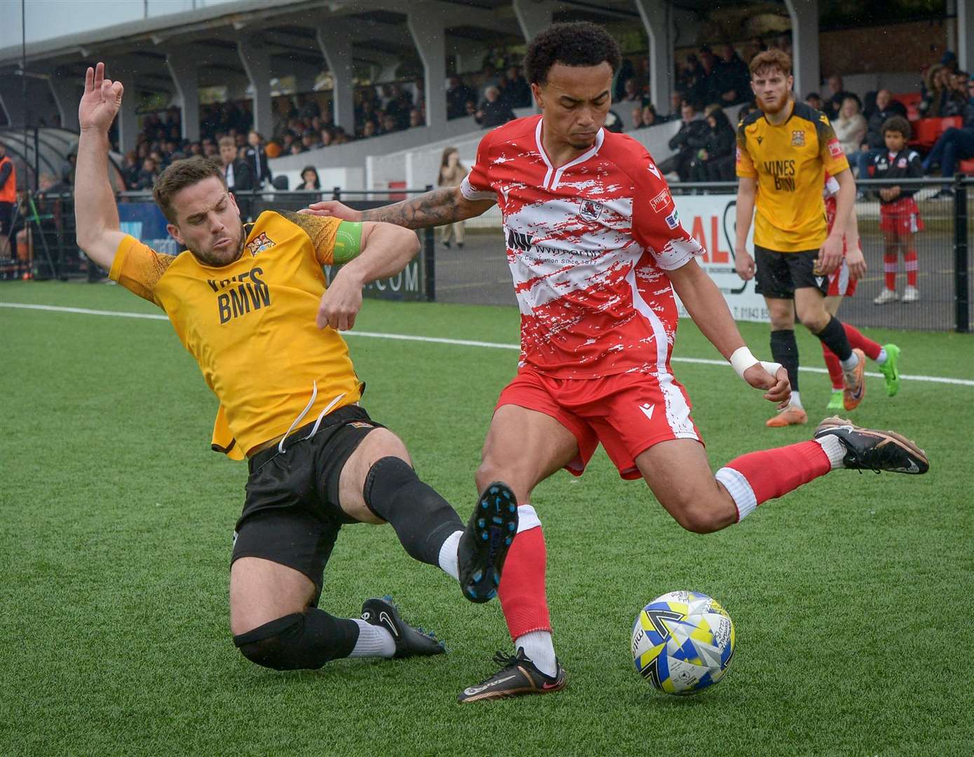 TJ Jadama has signed a new deal at Ramsgate. Picture: Stuart Watson