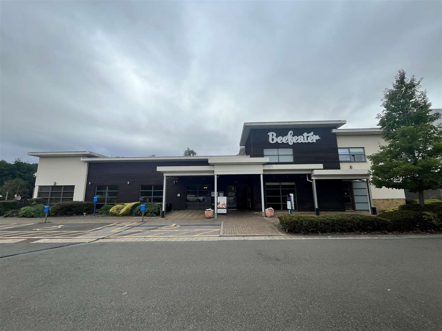 The Beefeater in Ashford's Eureka Leisure Park, neighbouring the Premier Inn, is on the market as a going concern