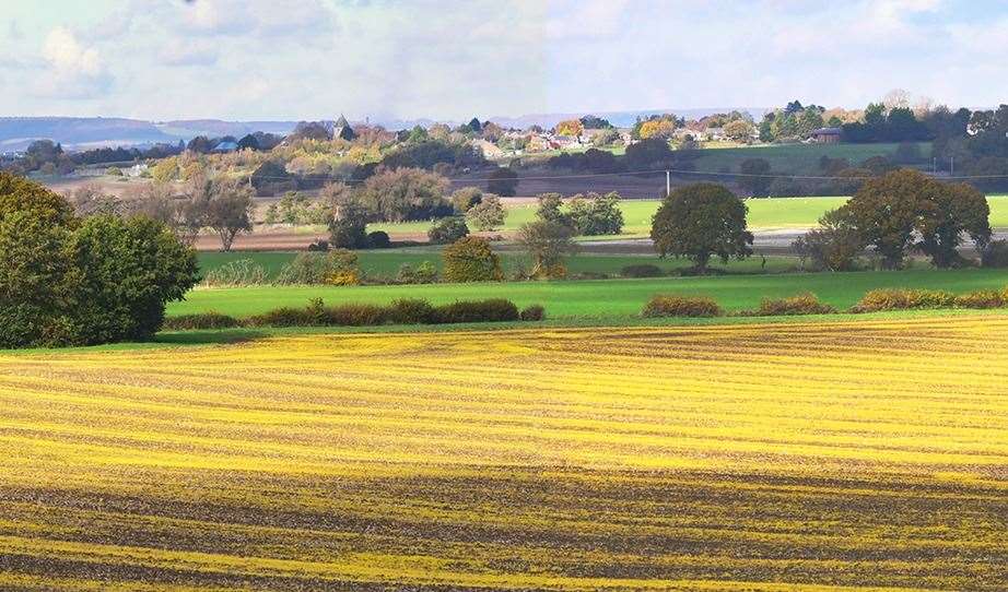 The Save Aldington campaign group is fighting plans for huge solar farms on land near Aldington