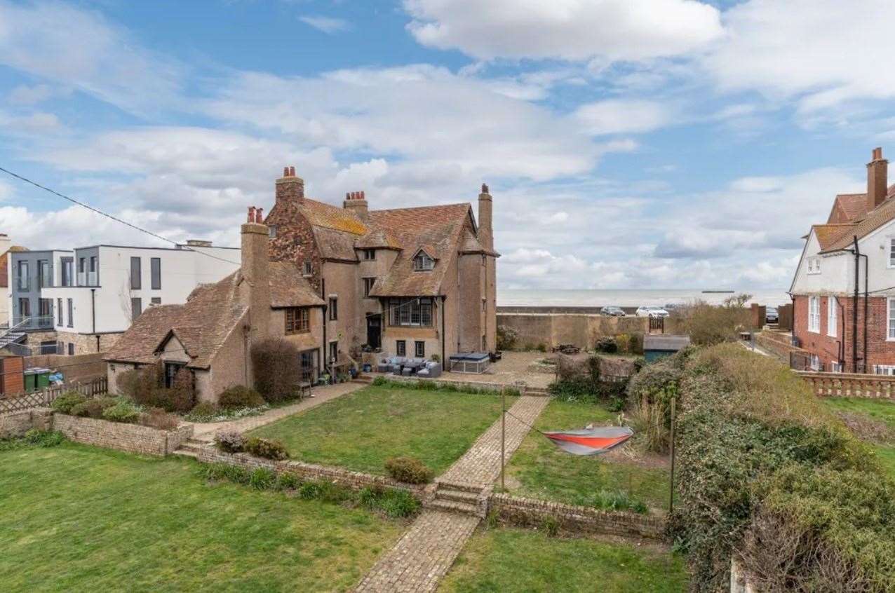 The six-bed detached house in Coast Road, Littlestone. Picture: Zoopla / Strutt & Parker