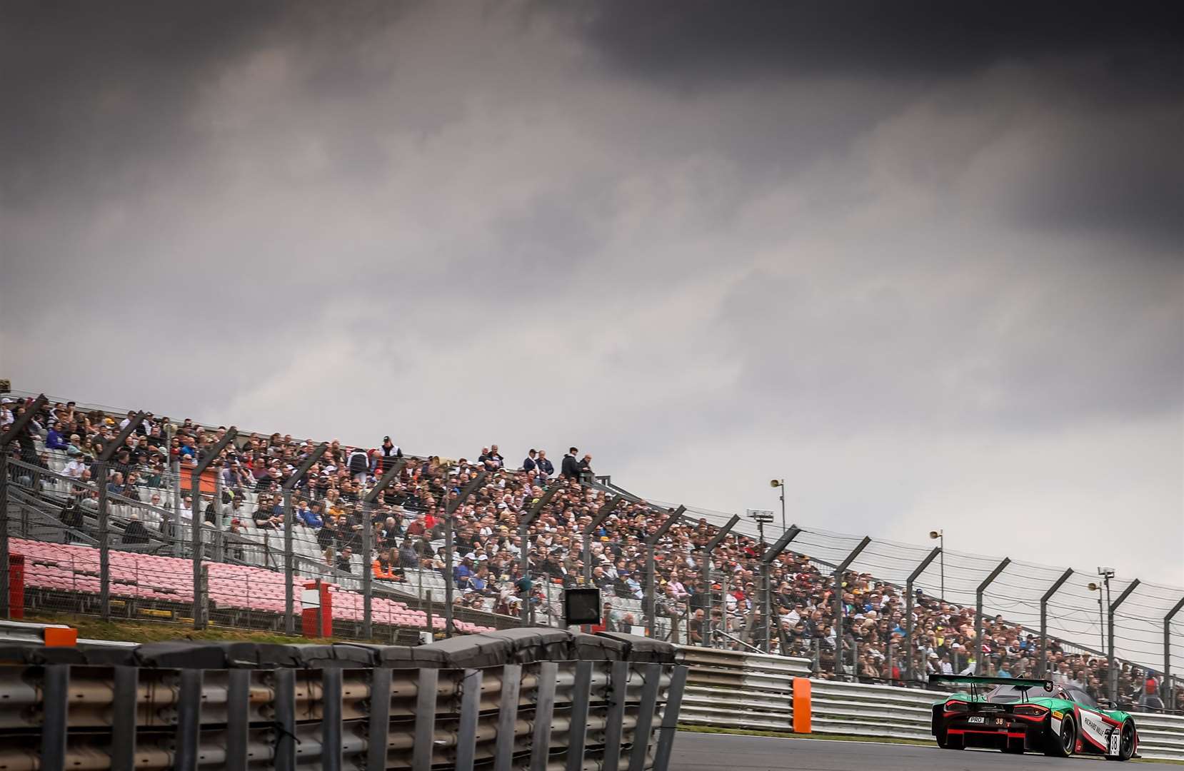 The GT World Challenge Europe Sprint Cup returned to Brands Hatch for the first time since May 2019. Picture: SRO