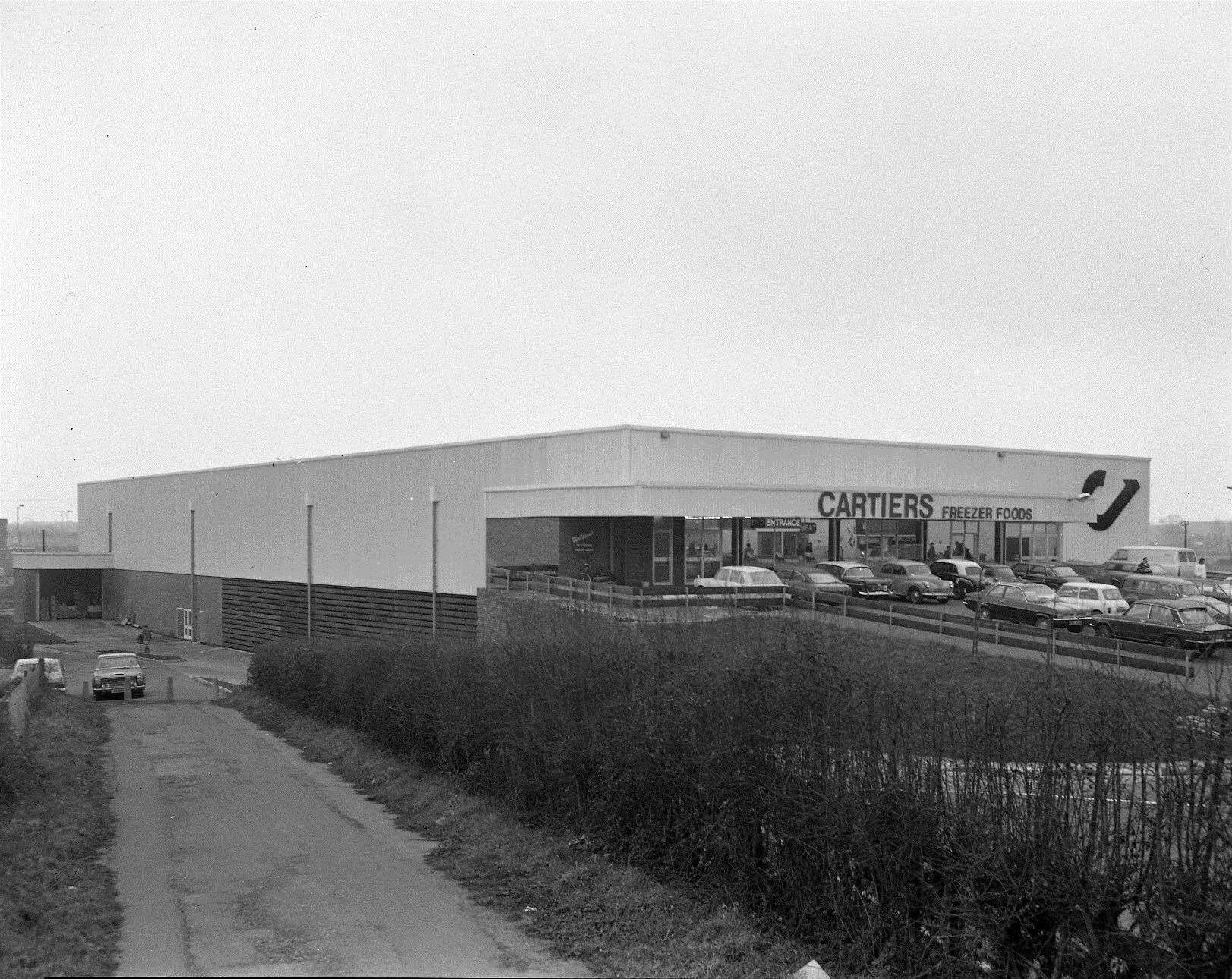 Cartiers Freezer Foods in the 1970s. Picture: Steve Salter