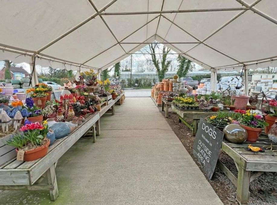 The covered plant area. Photo: Christie & Co