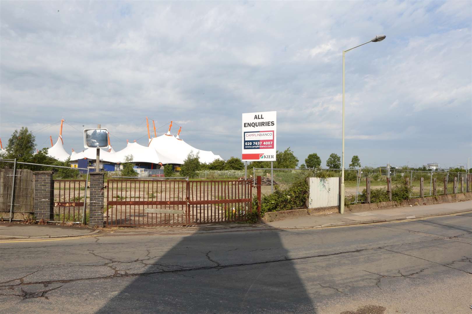 The Old Klondyke railway site in Newtown, Ashford