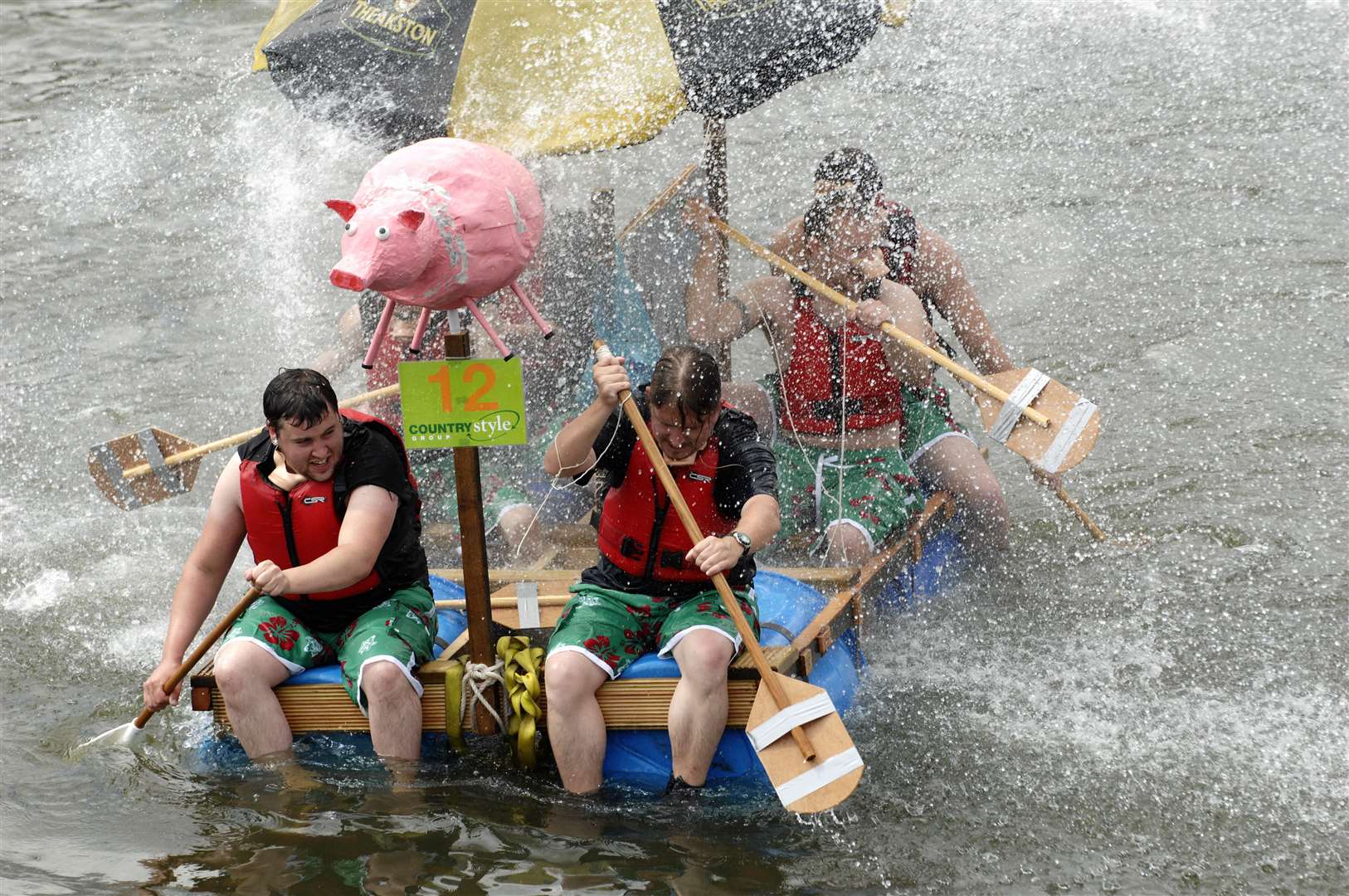 The Maidstone River Festival 2009 on and around the River Medway in Maidstone. Picture: Matthew Reading