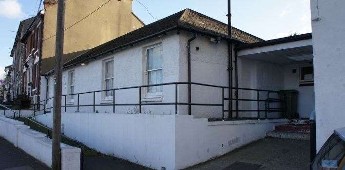 Maidstone Mosque before it was demolished